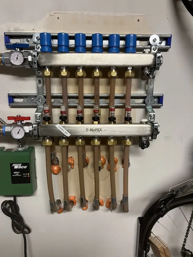 Plumber performing Leak Detection at a residential property in Plain City